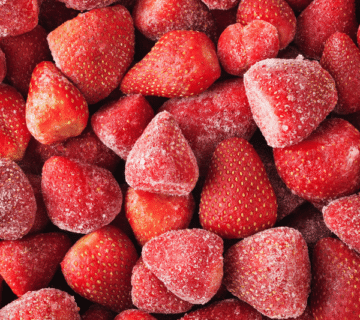 فراولة مجمدة