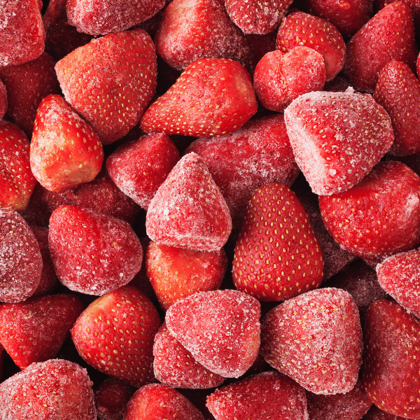 فراولة مجمدة